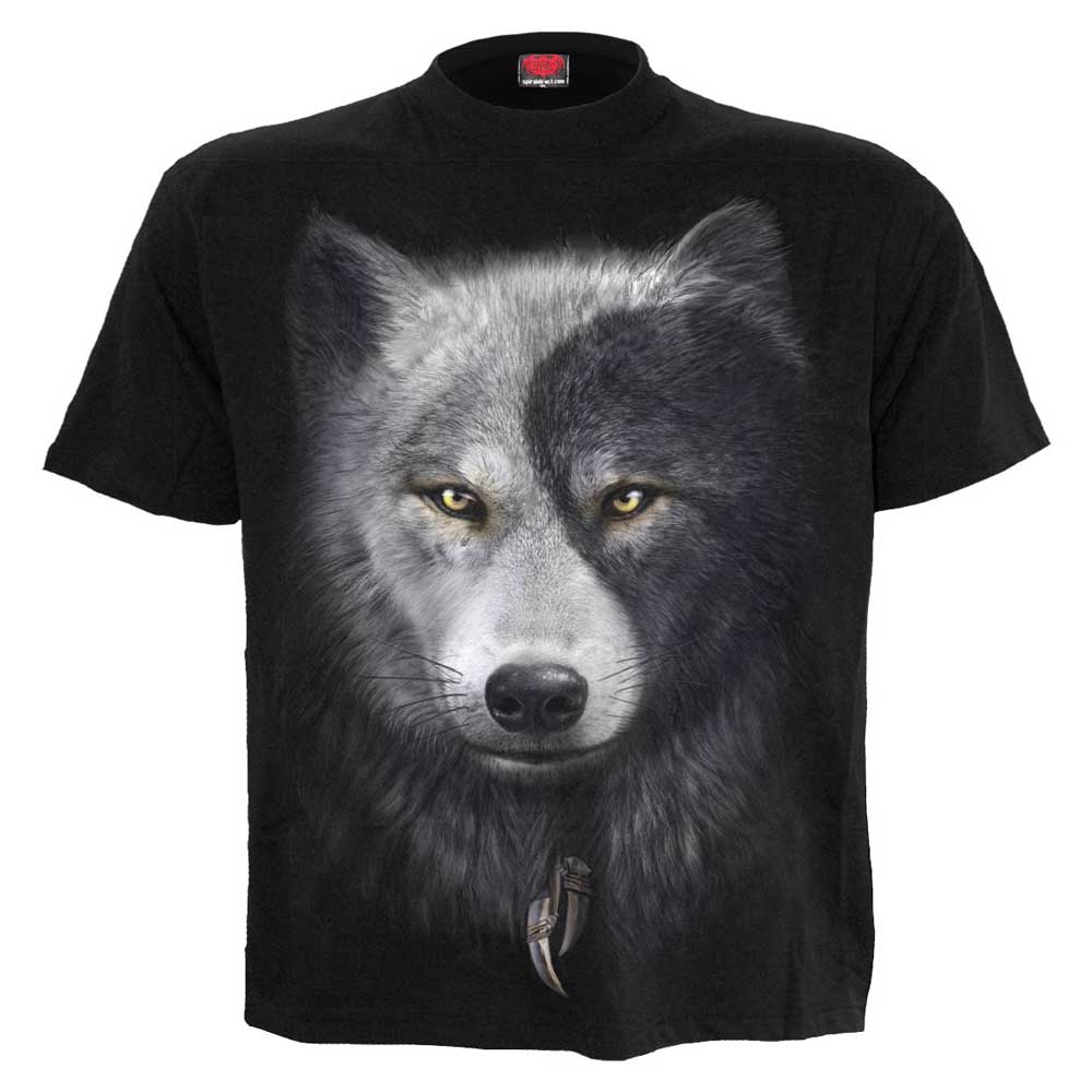 Spiral - WOLF CHI Mens Tshirt - Black